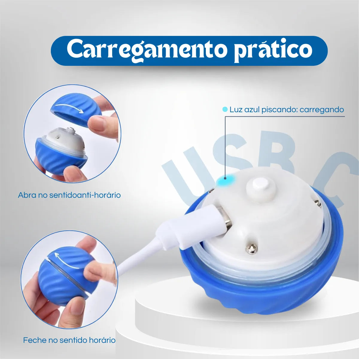 BOLA AUTOMÁTICA ANTI-TÉDIO - Acabou a Culpa de Deixar Seu Pet Sozinho em Casa!